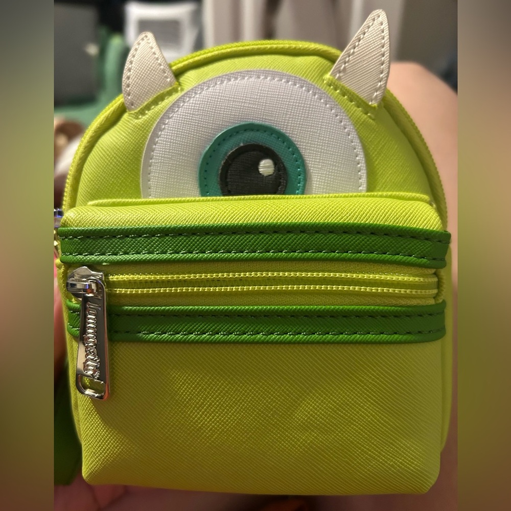 Disney Parks Lime Green Wristlet